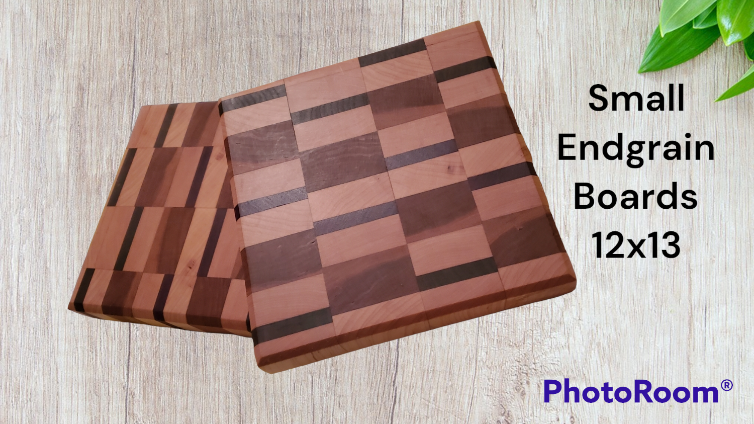 Custom hardwood serving board in walnut